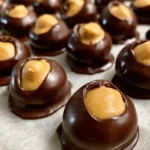 Buckeye Recipe Dark Chocolate Dipped Peanut Orbs 1762484714.4273946