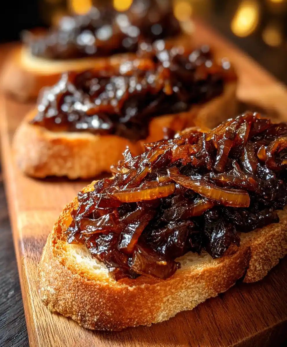 caramelized onion recipe Balsamic Free Deep Brown Jam