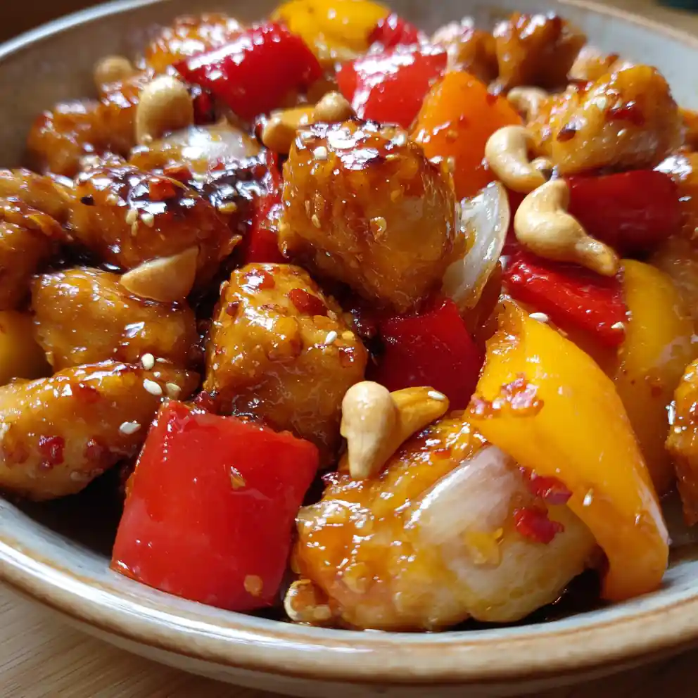 Cashew Chicken Recipe Chili Honey Toss With Peppers 1762500488.0117133