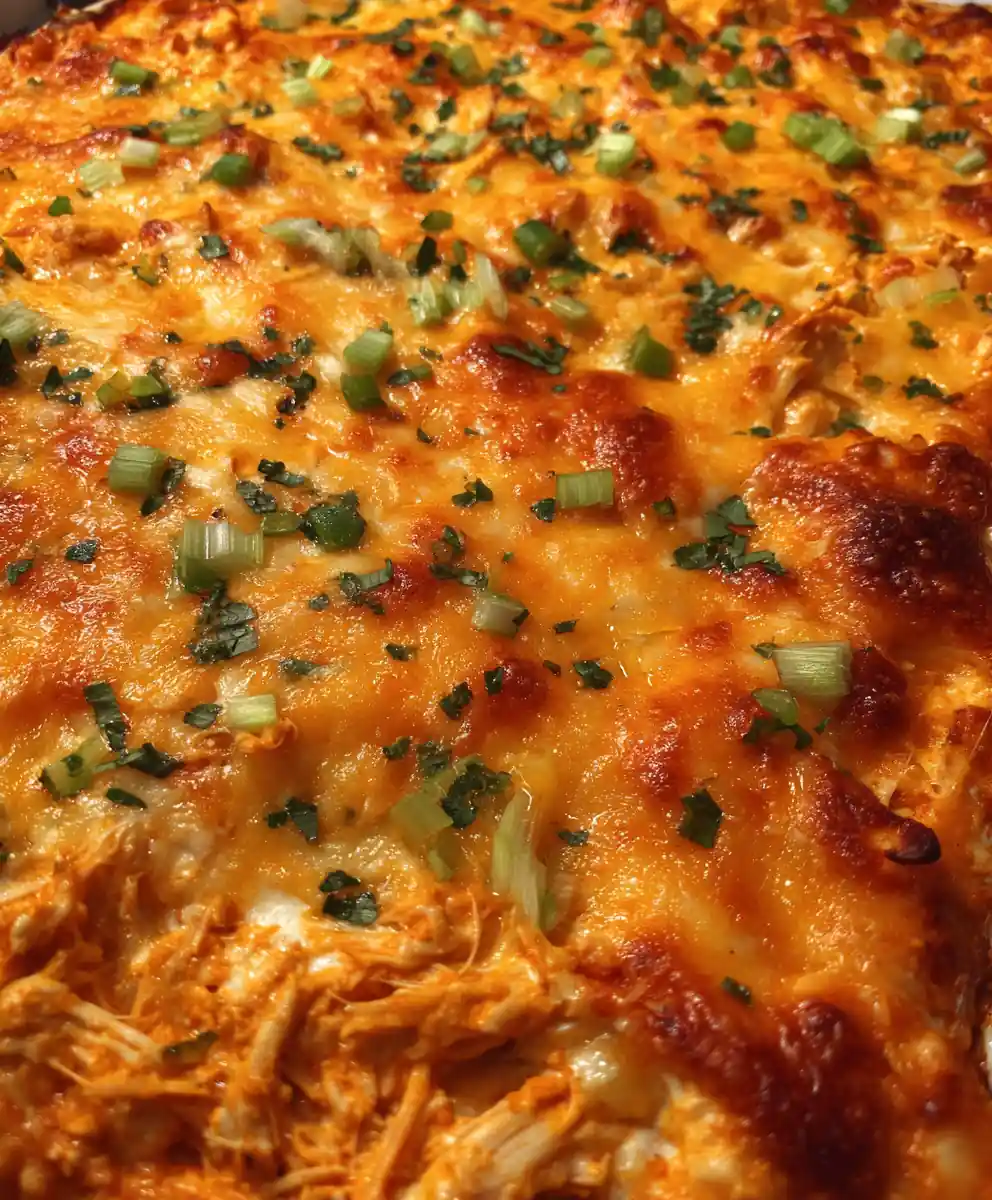 chicken dip recipe Buffalo Swirl With Celery Confetti