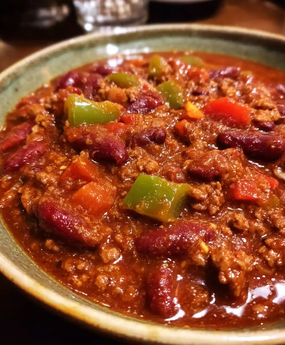 chili con carne recipe Fire Roasted Tomato and Red Beans