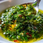 Chimichurri Recipe Cilantro Parsley Emerald Drizzle 1762416778.8211772