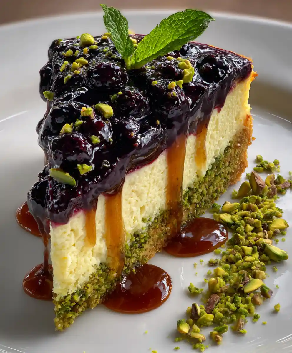 easy blueberry cheesecake recipe
