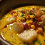 Fish Chowder Recipe Saffron Cream With Corn Jewels 1762641945.5867946