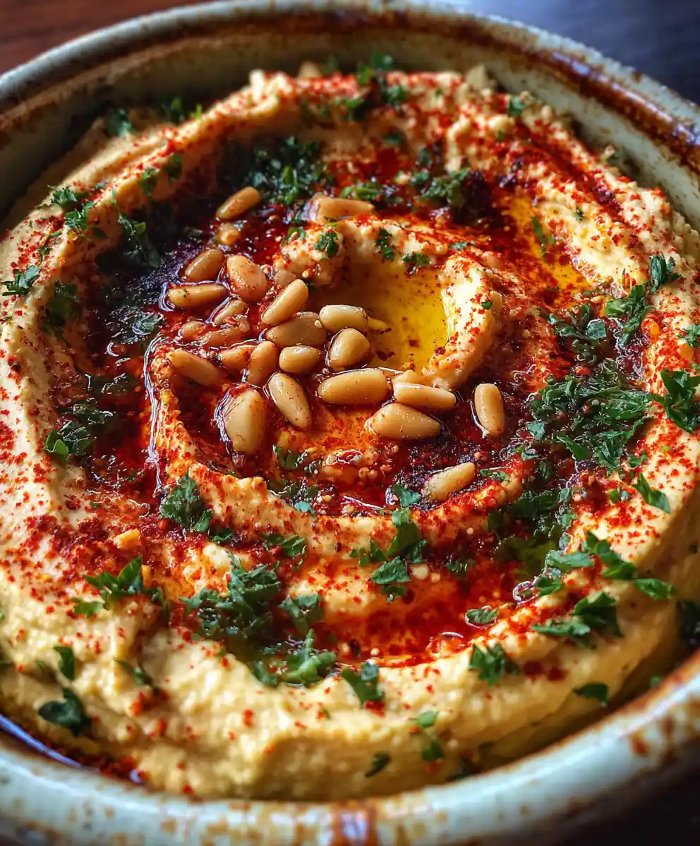garlic hummus recipe