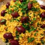 Mediterranean Rice Recipe Turmeric Pilaf With Olive Jewels 8 Mediterranean Rice Recipe Turmeric Pilaf With Olive Jewels 1762693480.1214783