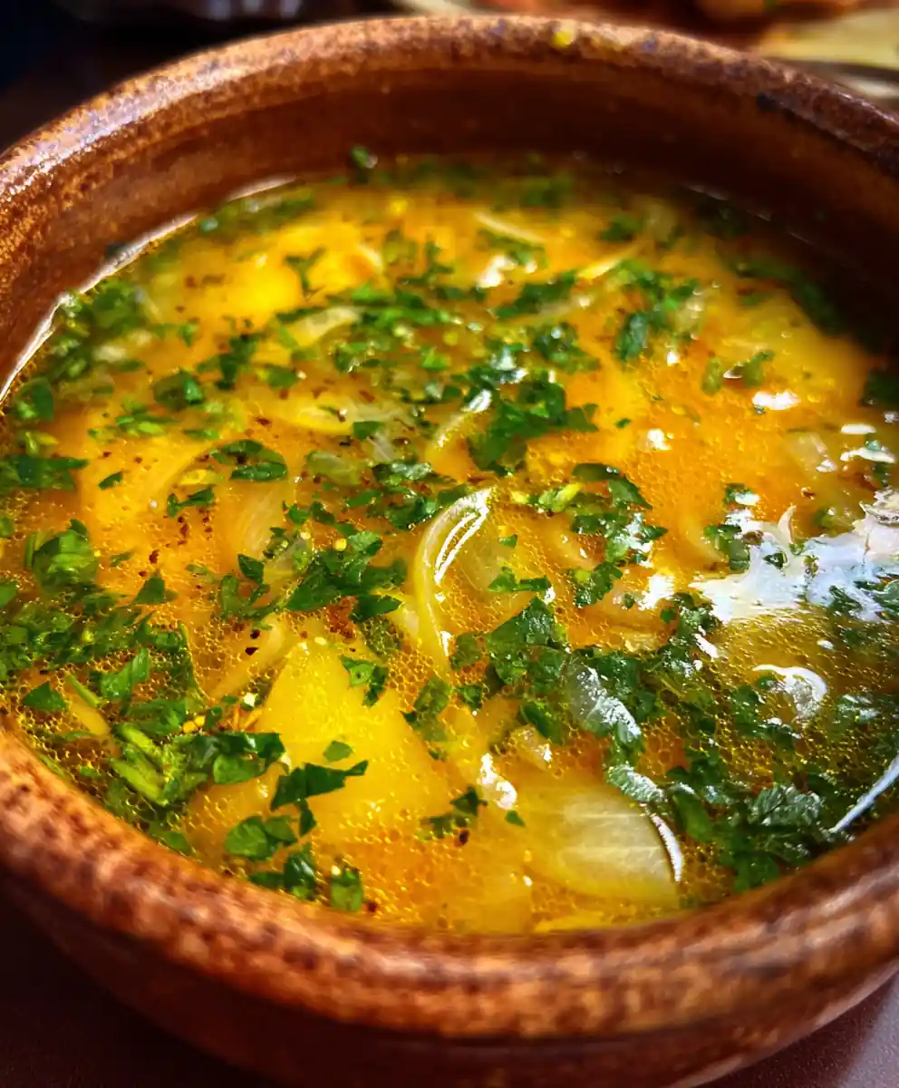 onion boil recipe Turmeric Onion Pot With Parsley