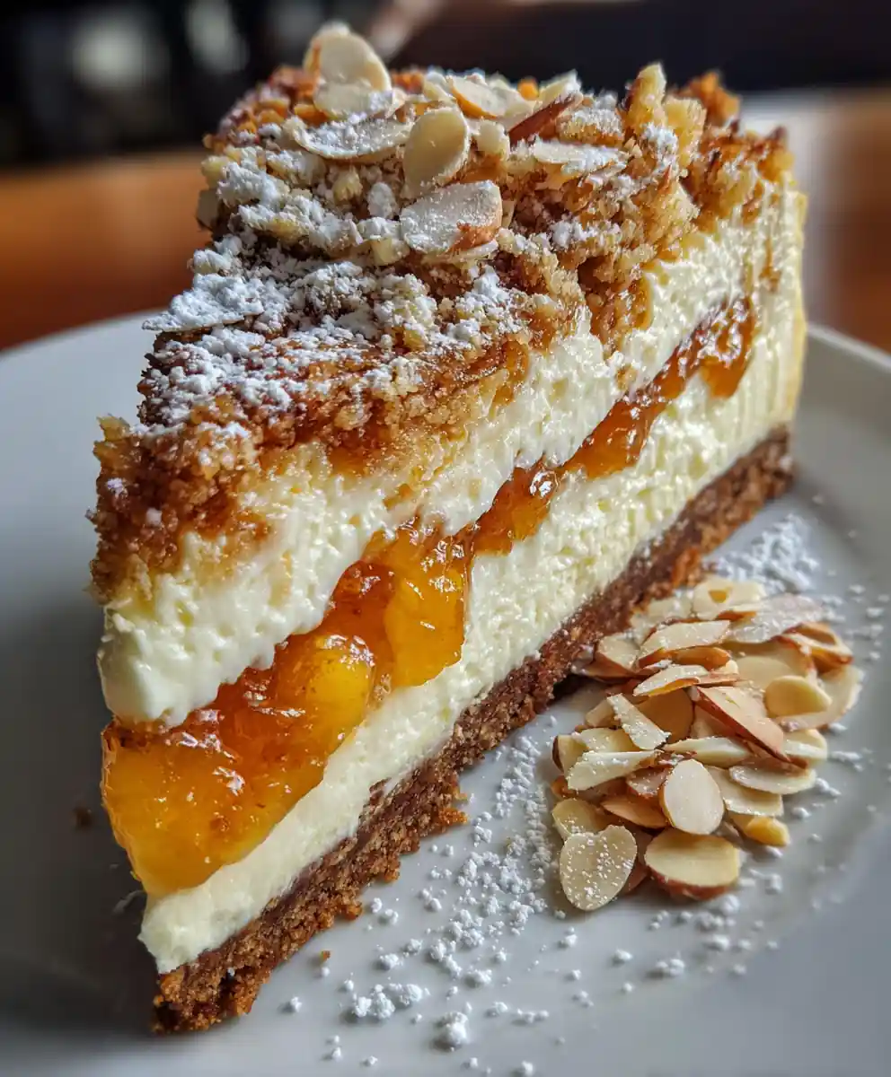 peach cobbler cheesecake recipe