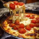 Pizza Dip Recipe Roasted Tomato Cheese Skillet 8 Pizza Dip Recipe Roasted Tomato Cheese Skillet 1762640521.6395893