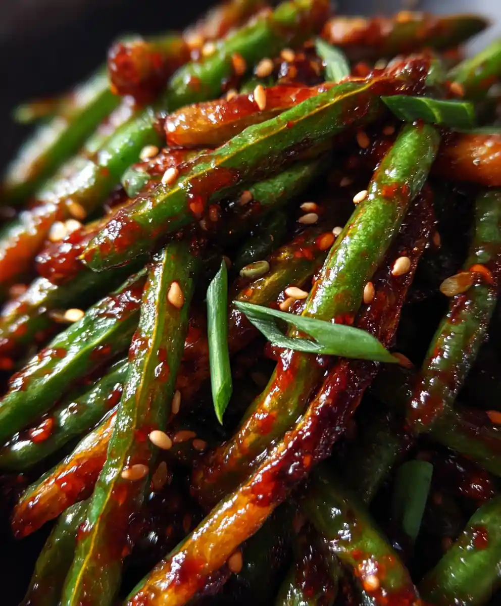 roasted green bean recipe