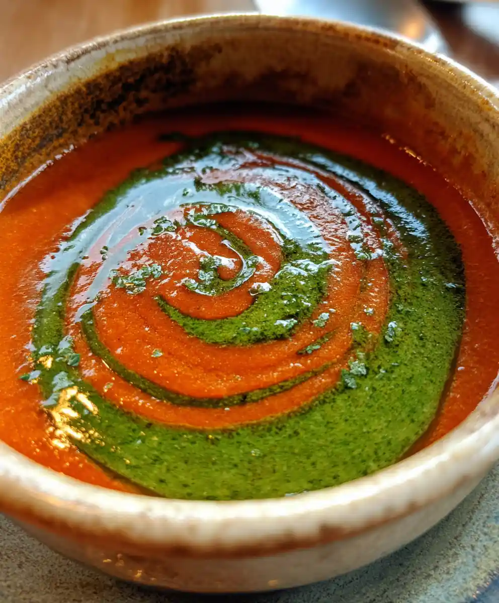 Tomato Bisque Recipe Roasted Red Swirl With Basil Oil 7 tomato bisque recipe Roasted Red Swirl With Basil Oil