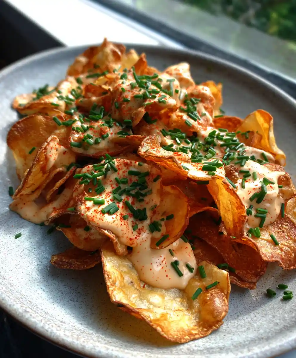 baked potato chips recipe