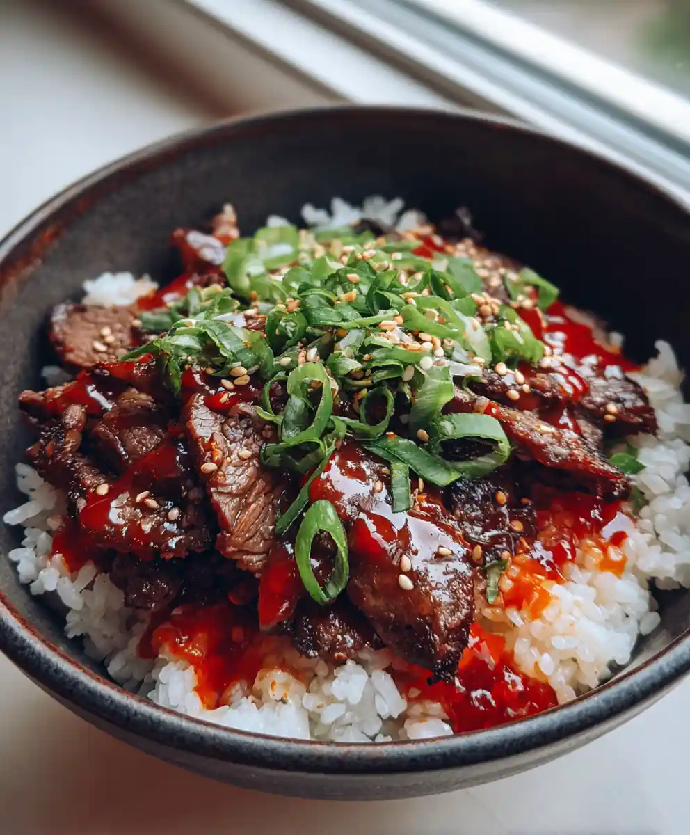 beef bowl recipe