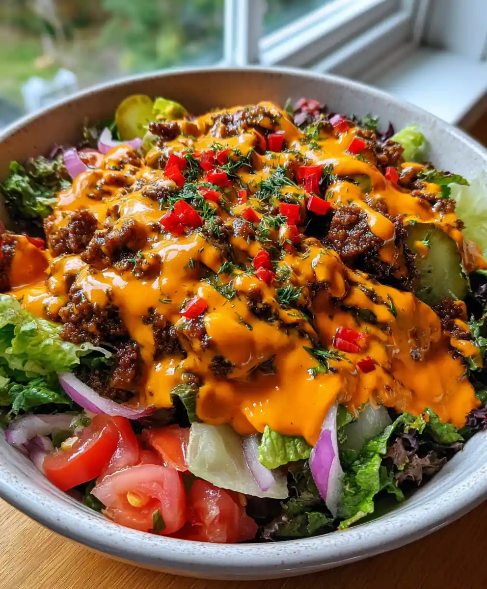 cheeseburger salad recipe