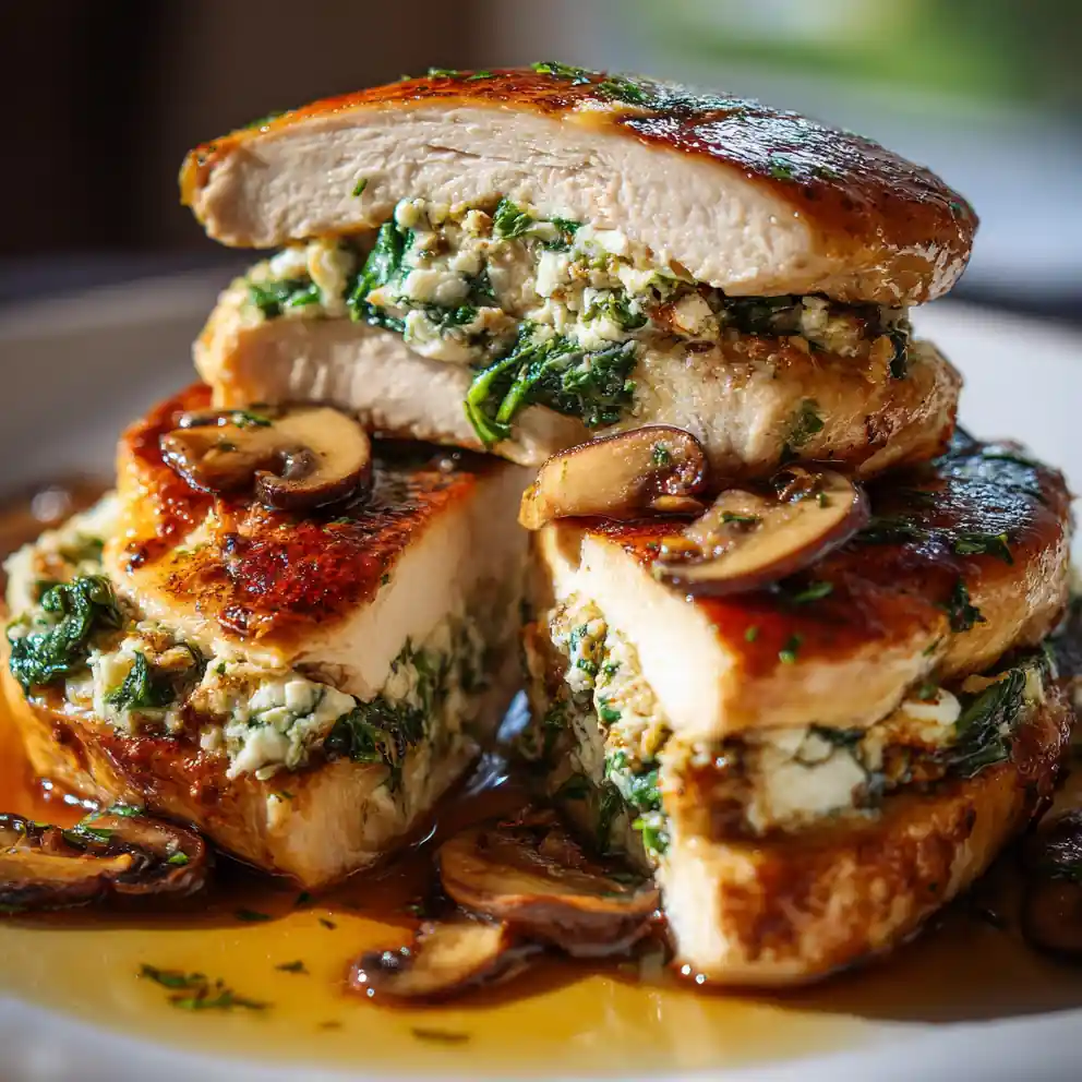 Chicken Spinach Mushroom Recipe 6 chicken spinach mushroom recipe