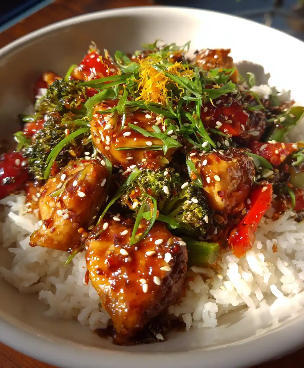 chicken teriyaki stir fry recipe