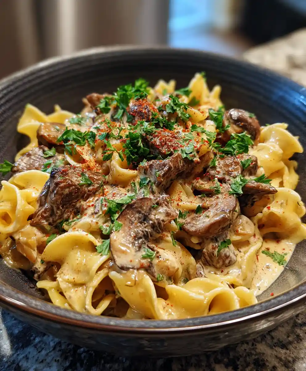 classic beef stroganoff recipe
