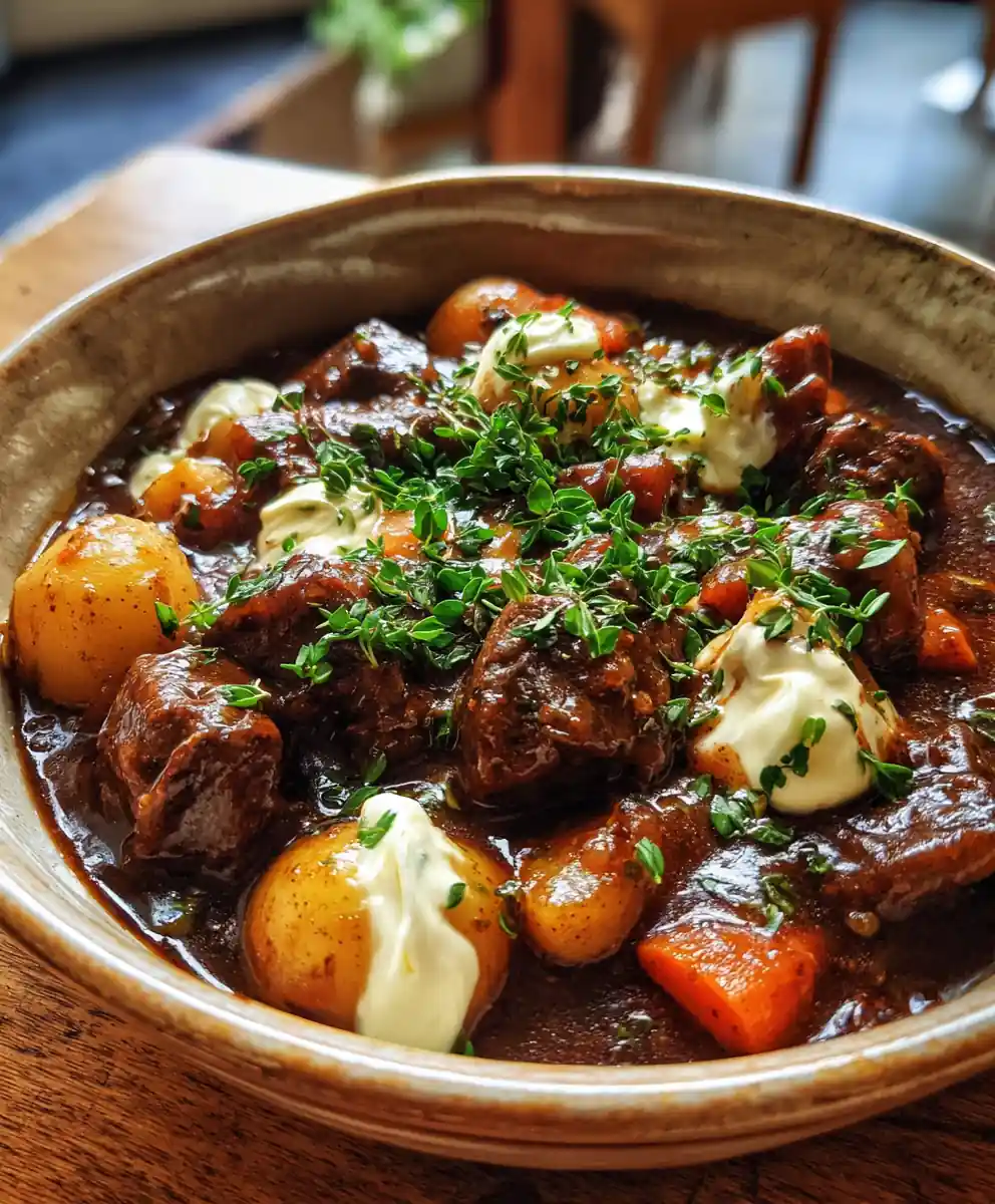 easy beef stew recipe on stove