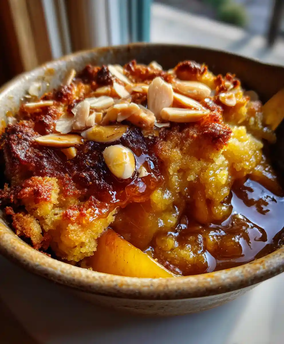 easy peach cobbler recipe