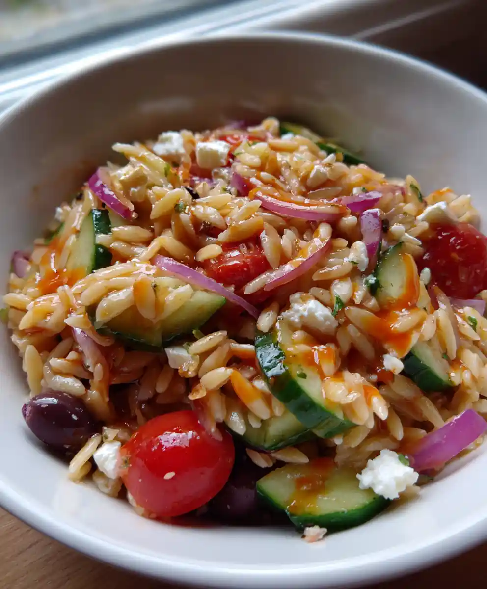 greek orzo salad recipe