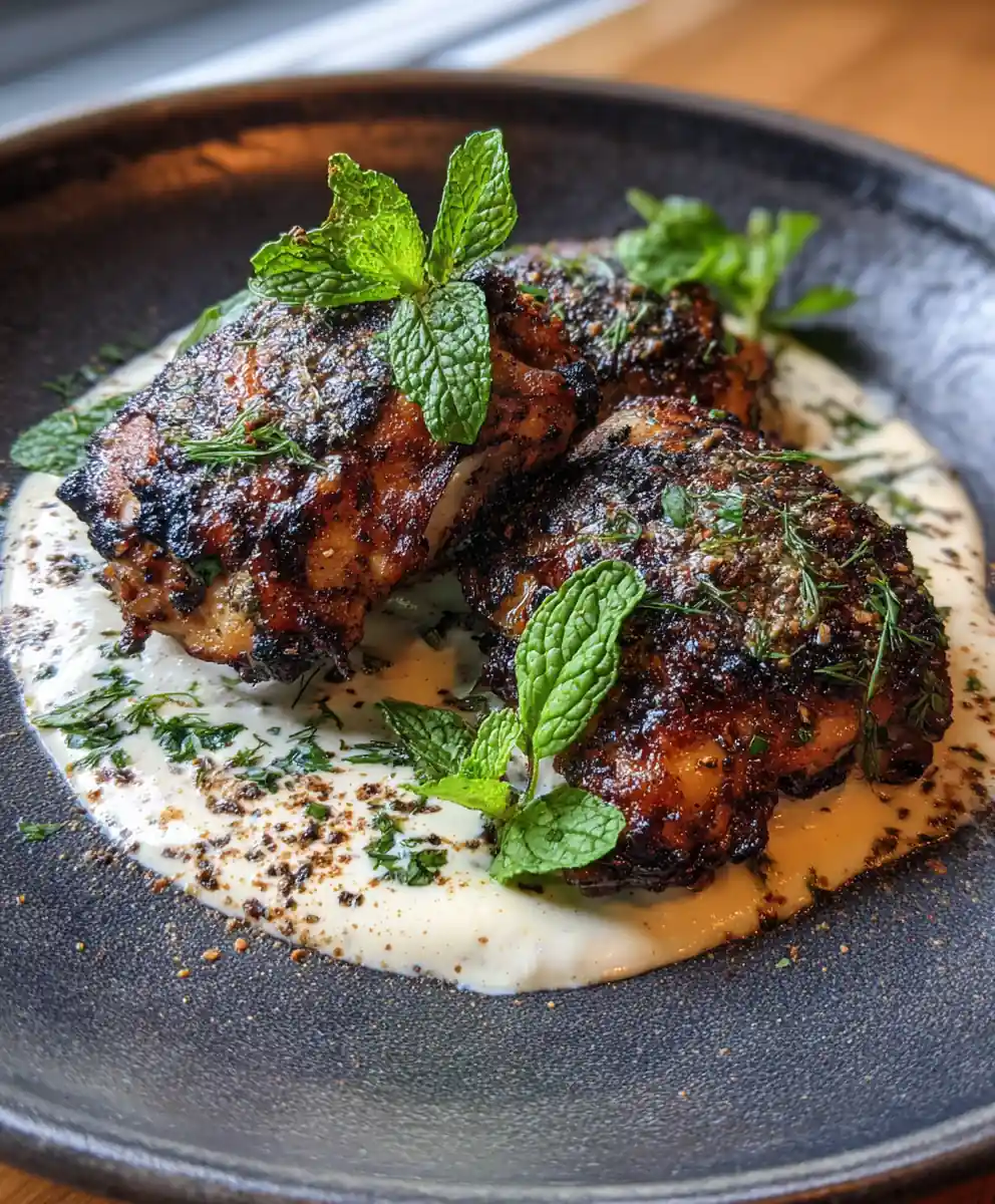 grilled chicken thighs recipe