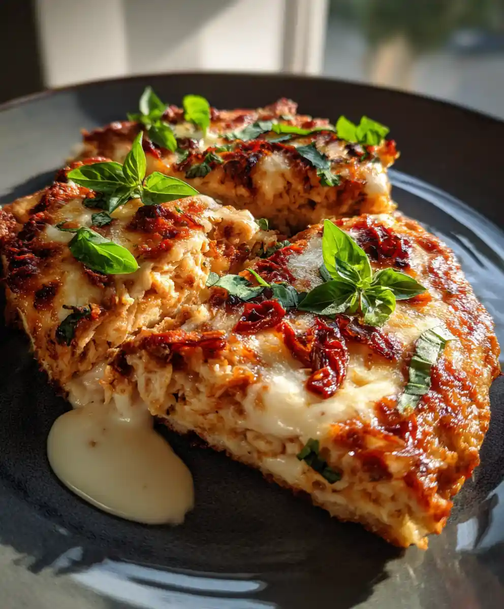 ground chicken pizza crust recipe