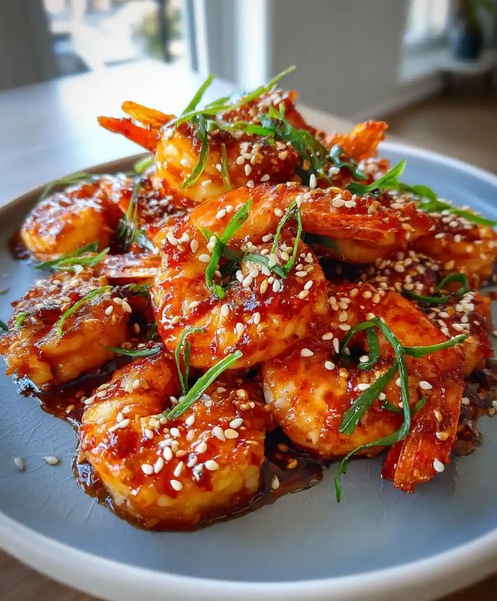honey garlic shrimp recipe