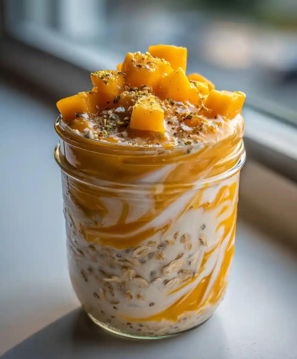 overnight oats recipe with yogurt