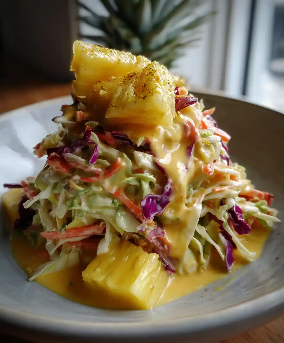 pineapple coleslaw recipe