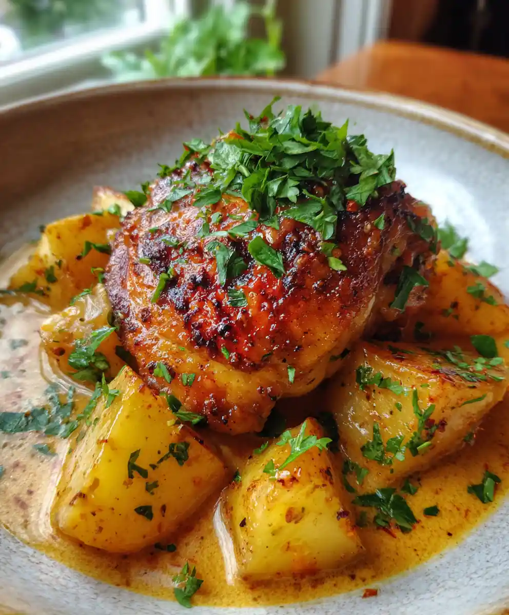 potatoes and chicken recipe