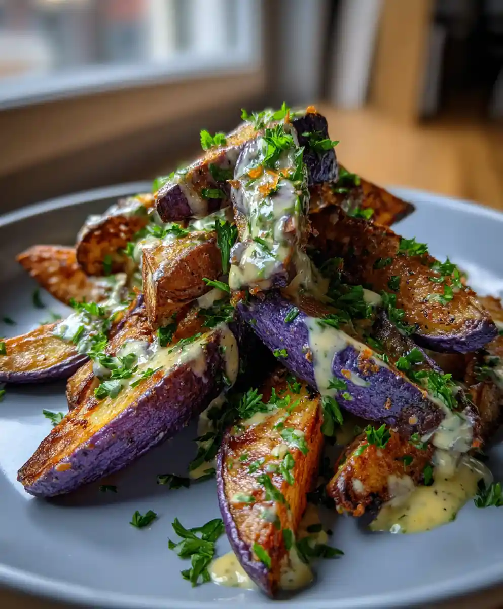 purple potatoes recipe