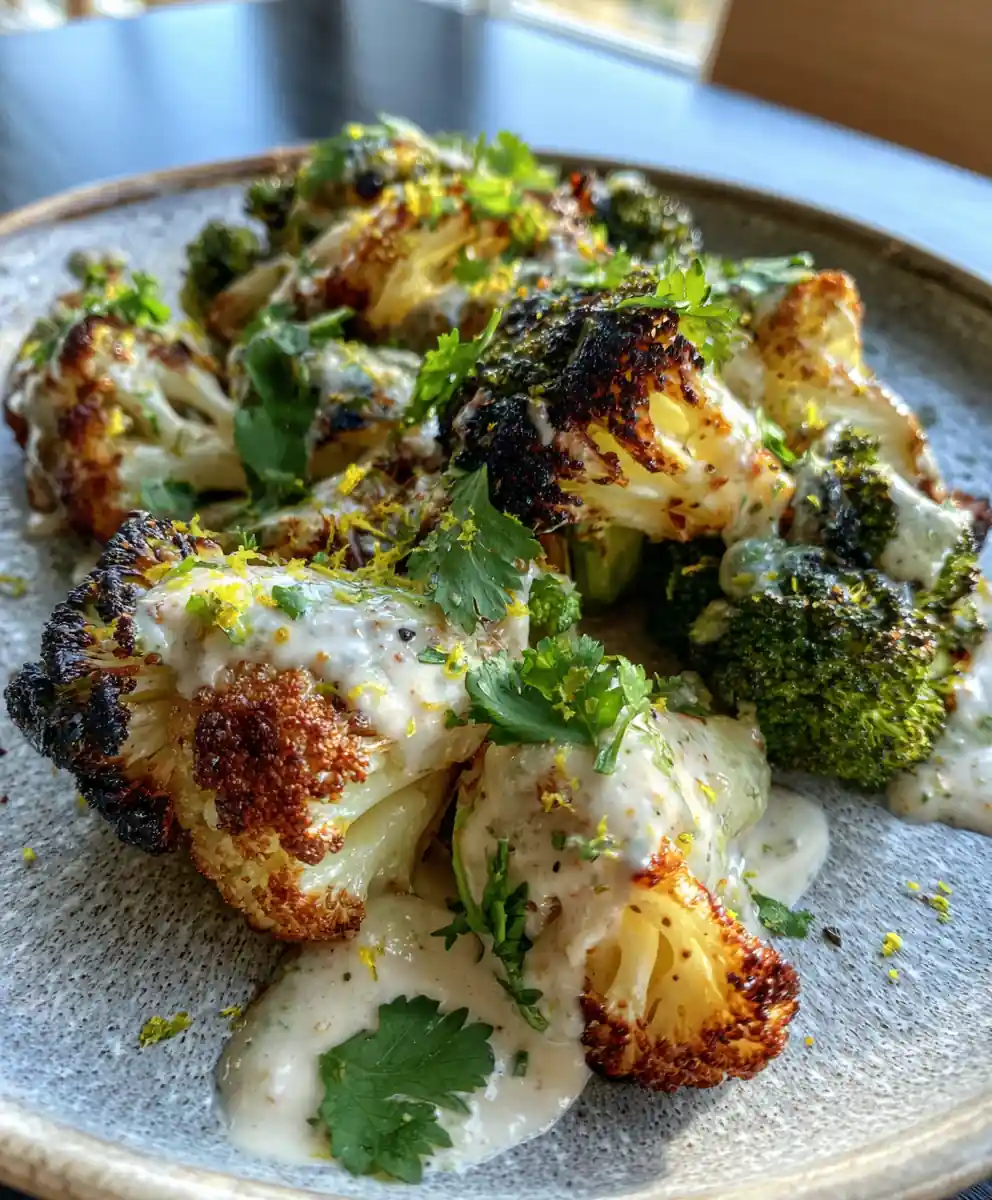 roasted broccoli and cauliflower recipe