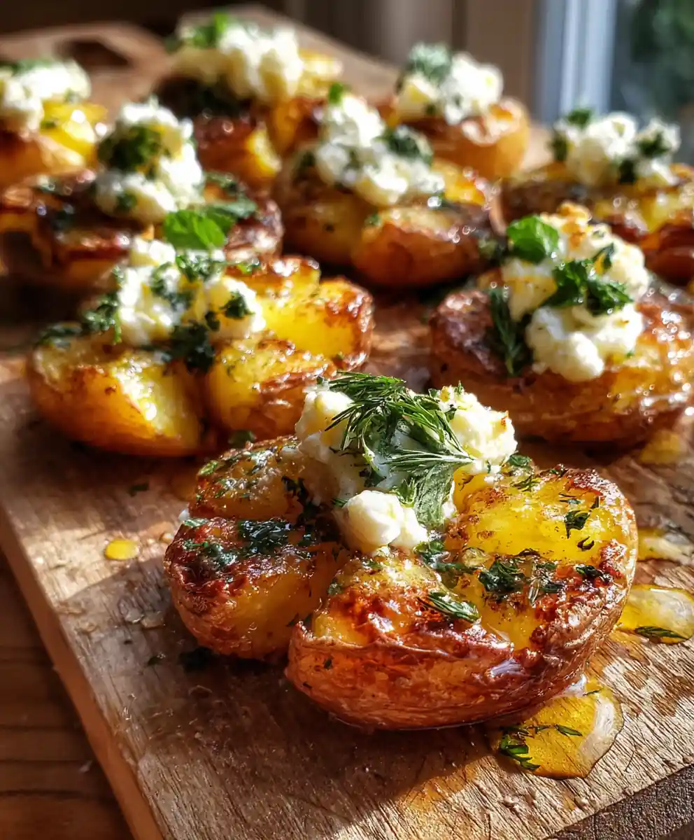 smashed baby potatoes recipe