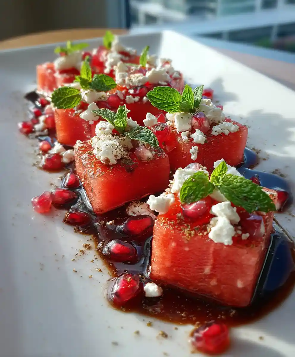 watermelon salad recipe