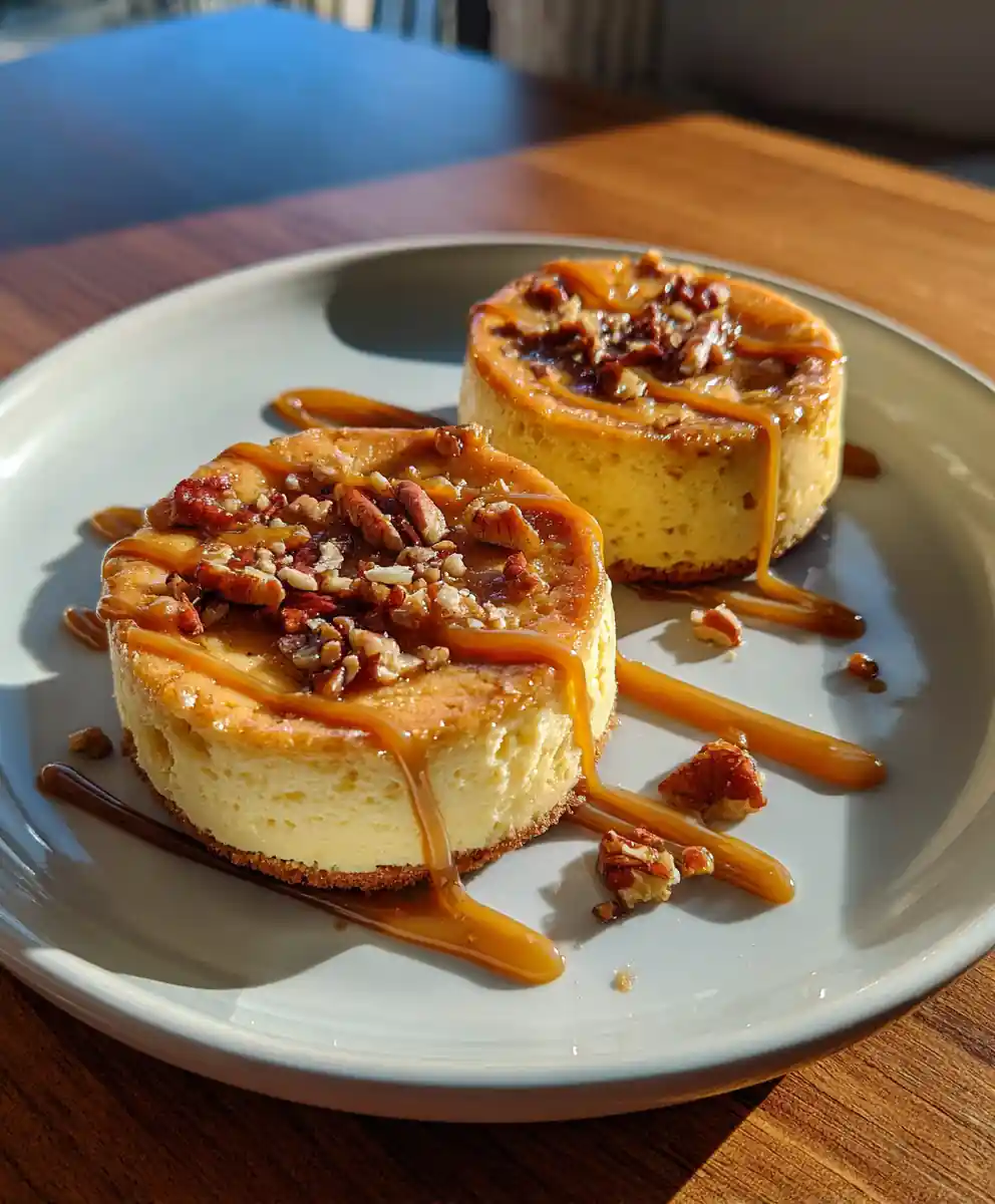 Apple Cider Cheesecake Cookies with Spiced Caramel Swirl