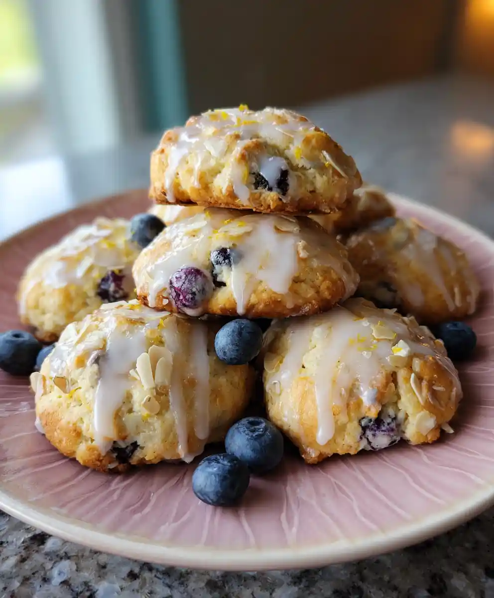 Blueberry Cookies With Lemon Cream Cheese Swirl 7 Blueberry Cookies with Lemon Cream Cheese Swirl