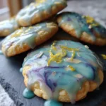 Blueberry Lemon Swirl Glazed Lemon Drop Cookies 1767864995.739001