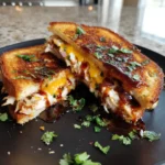 Cheesy Chicken Ranch Sandwich With Smoky Chipotle Drizzle 1767809433.0193536