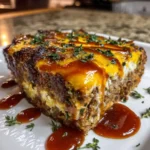 Cheesy Loaded Meatloaf Casserole With Caramelized Onion Thyme Swirl 1767857431.5725236