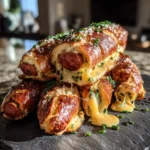 Cheesy Pretzel Dogs With Garlic Herb Cream Cheese Swirl 8 Cheesy Pretzel Dogs With Garlic Herb Cream Cheese Swirl 1767842420.154463