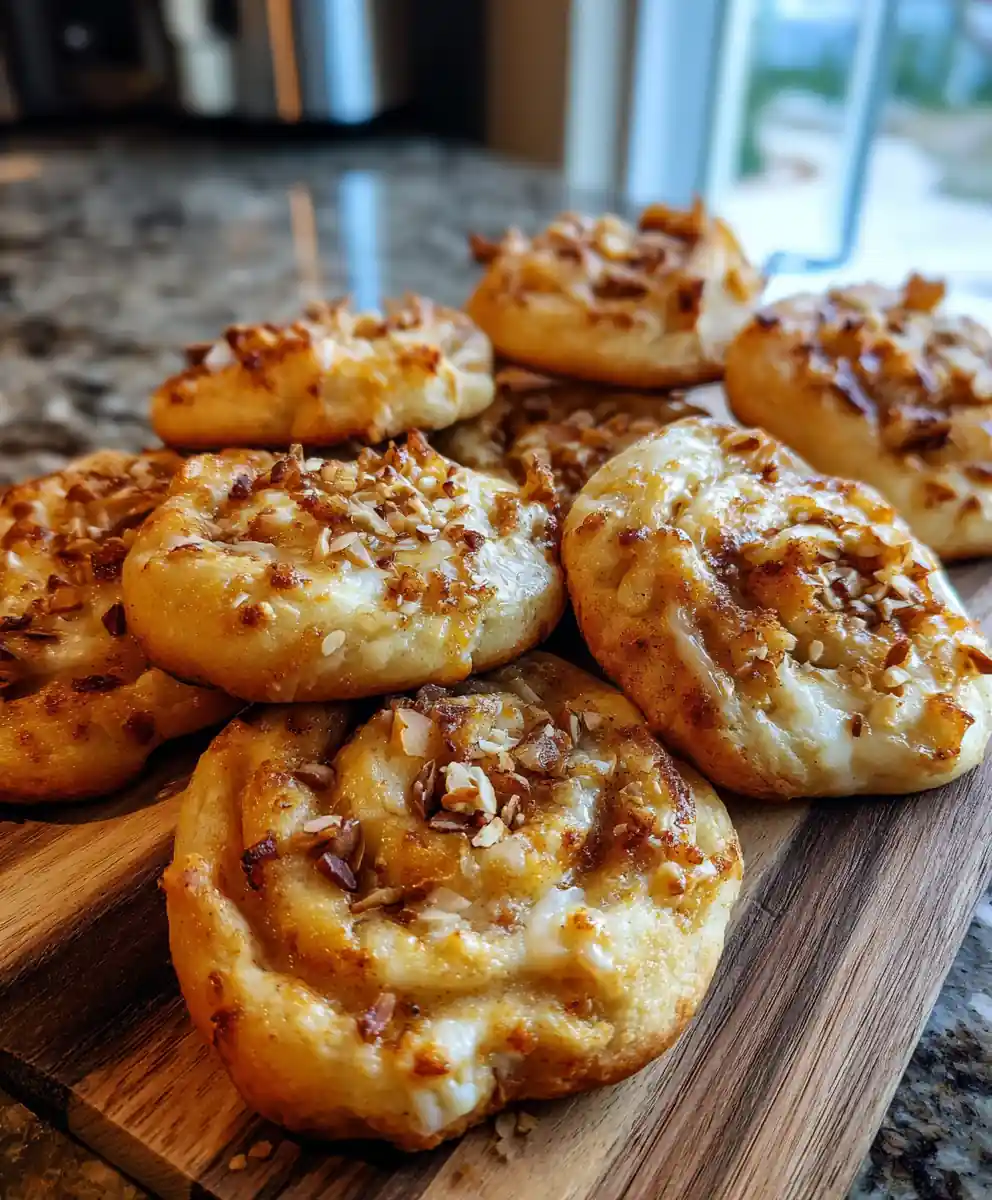 Cinnamon Cream Cheese Swirl Cookies with Orange Zest