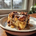 Cinnamon Roll Bread Pudding With Salty Caramel Cream Cheese Swirl 8 Cinnamon Roll Bread Pudding With Salty Caramel Cream Cheese Swirl 1767870868.3795655