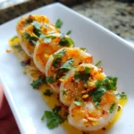 Citrus Chili Pickled Shrimp With Golden Turmeric Drizzle 1767834491.3489594