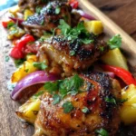 Coconut Lime Glazed Hawaiian Chicken Sheet Pan Dinner 1767861668.767558