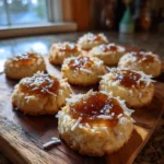 Coconut Thumbprint Cookies With Ginger Lime Pineapple Filling 1767827885.3666978