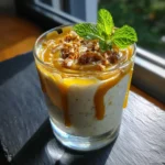 Cottage Cheese Banana Pudding With Golden Banana Caramel Swirl 1767862205.6545565