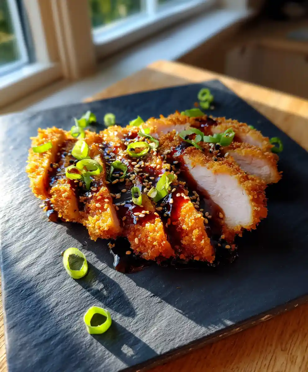 Crispy Air Fryer Chicken Breast with Sweet Chili Glaze