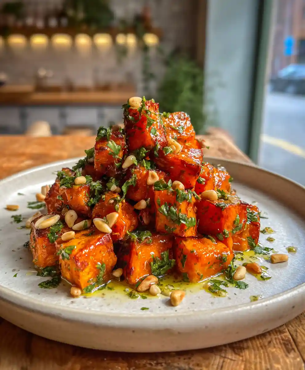 Crispy Baked Sweet Potato Bites With Citrus Herb Butter Drizzle 7 Crispy Baked Sweet Potato Bites with Citrus Herb Butter Drizzle