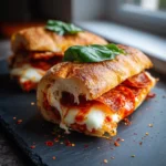 Crispy Beef Pepperoni Style Pizza Panini With Red Pepper Garlic Swirl 5 Crispy Beef Pepperoni Style Pizza Panini With Red Pepper Garlic Swirl 1767831593.0183086