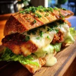 Crispy Chicken Caesar Sandwich With Lemon Caper Aioli 1767818468.7932625
